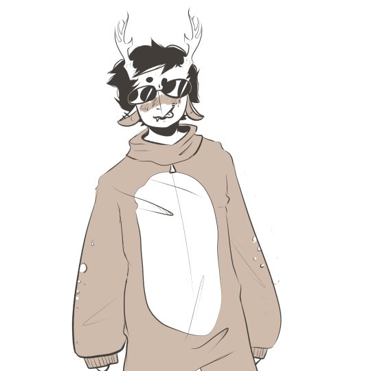 540x540 Deer Onesie Tumblr - Onesie Drawing