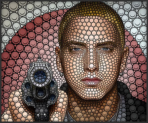 300x250 circles only drawing contest - Only Drawing