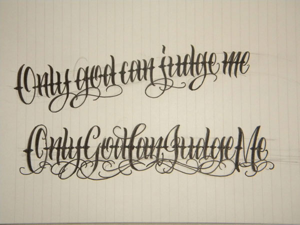 600x450 only god can judge me tattoo designs - Only God Can Judge Me Drawings