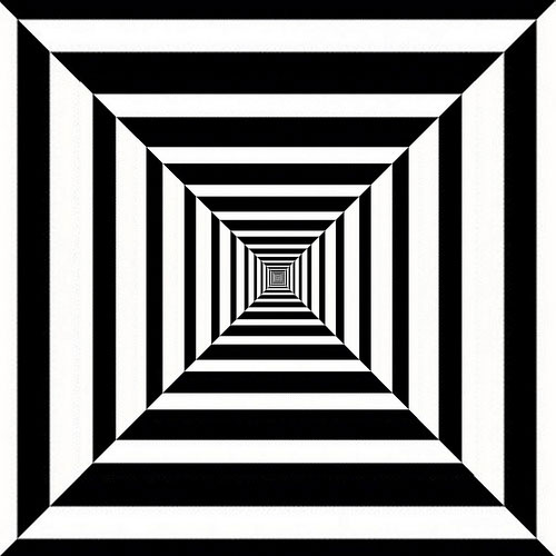 500x500 Illustration And Drawing Inspired - Op Art Drawing