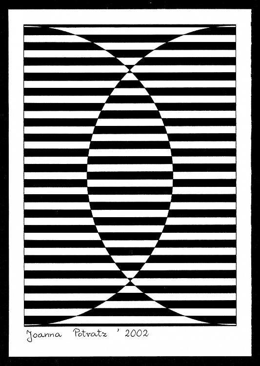 533x750 Joanna Potratz Op - Op Art Drawing