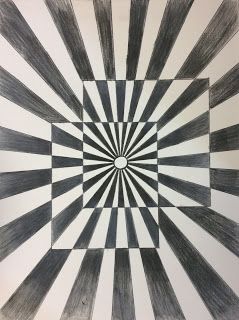 239x320 Op Art And Colored Pencil Tutorial - Op Art Drawing