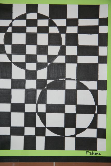 427x640 splish splash splatter grade op art drawings - Op Art Drawing