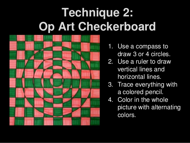 638x479 techniques op art - Op Art Drawing
