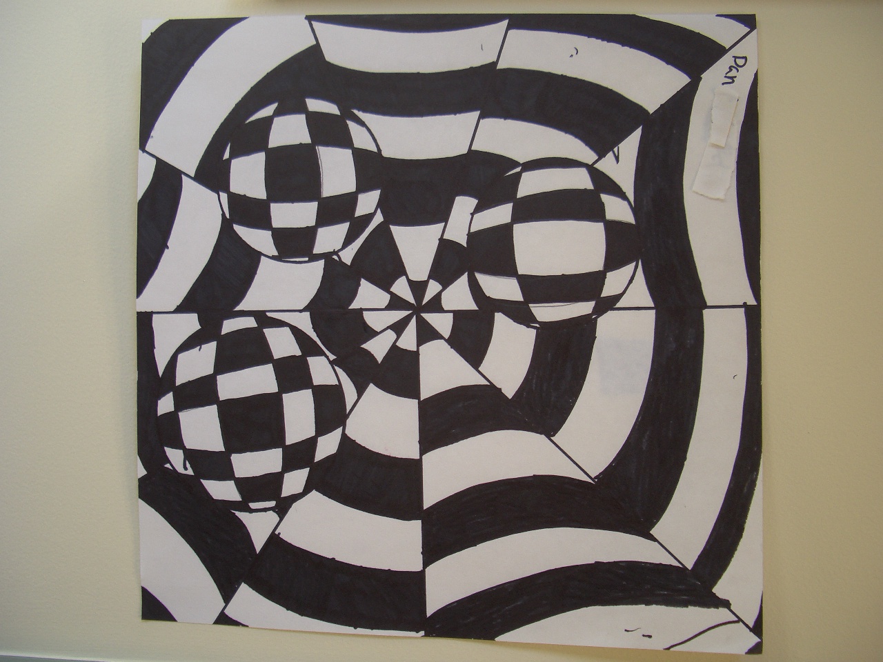 1280x960 Dream Draw Create Op Art - Op Drawing
