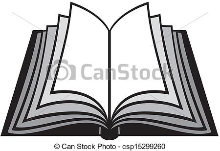 450x309 clipart open book line drawing great free clipart, silhouette - Open Book Line Drawing