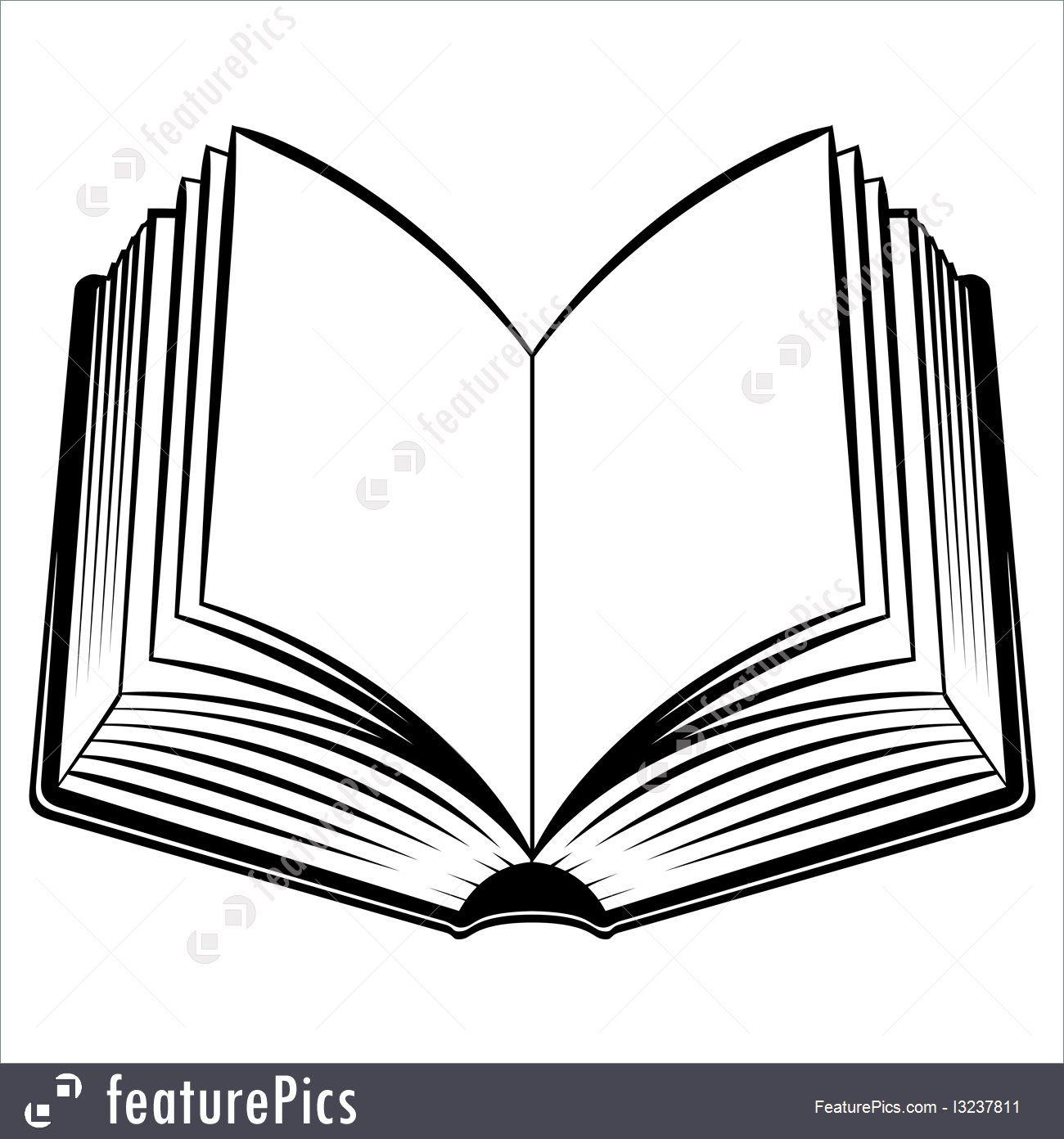 1300x1392 education open book - Open Book Line Drawing