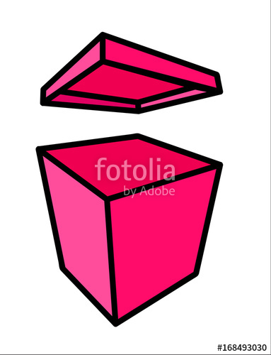 383x500 Open Box Drawing Stock Image And Royalty Free Vector - Open Box Drawing
