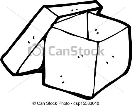 450x363 Cartoon Open Box - Open Box Drawing