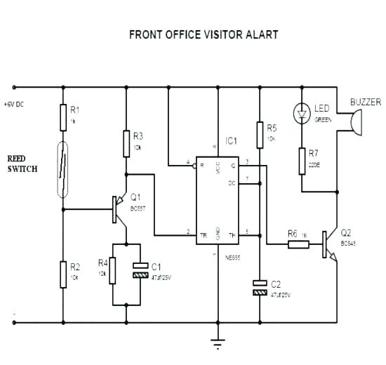 550x520 open door alarm - Open Fridge Drawing