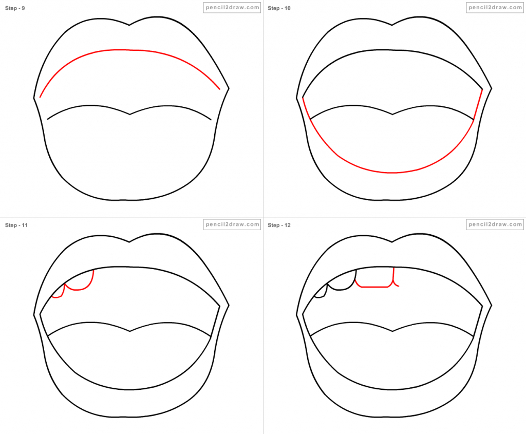 1024x845 Snake Drawing Open Mouth For Free Download - Open Mouth Drawing