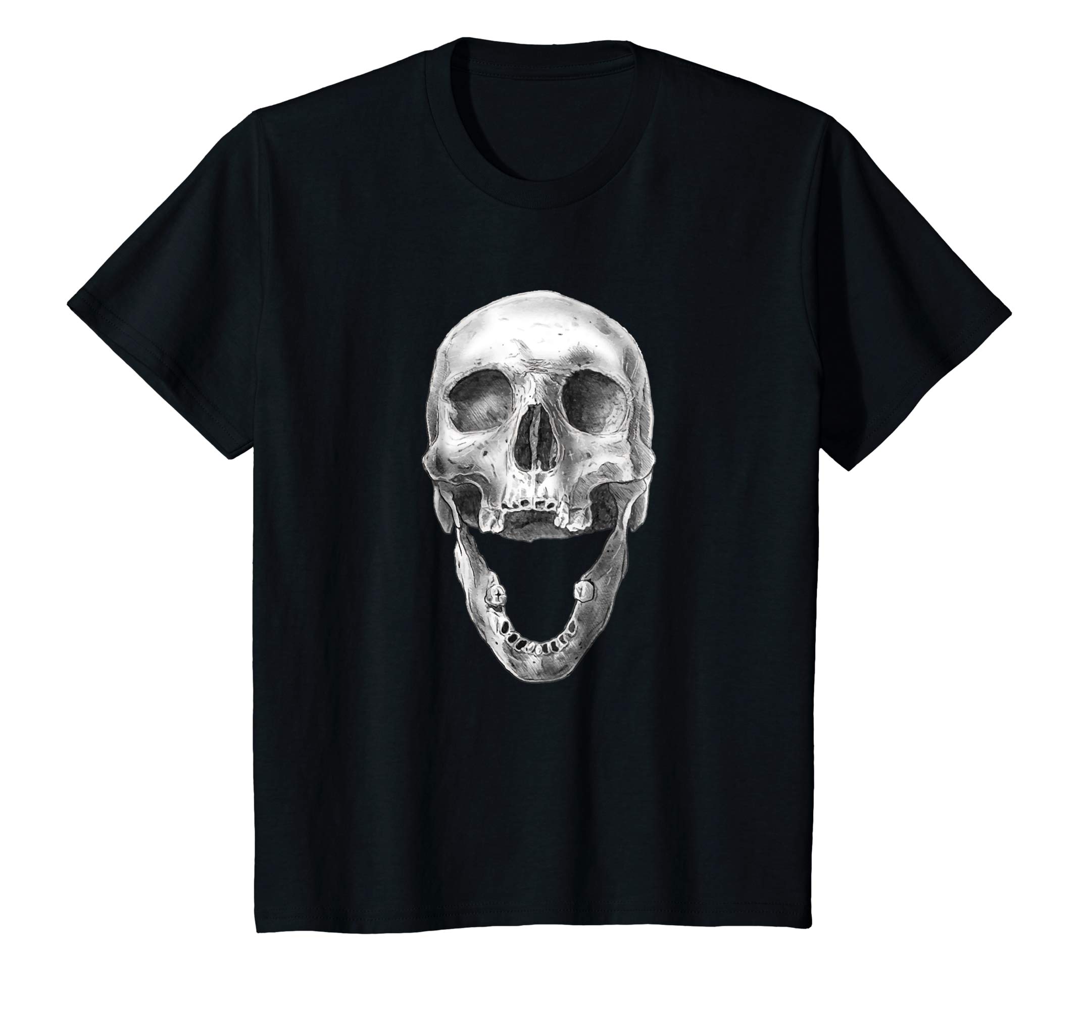 2140x2000 open mouth skull drawing t shirt clothing - Open Mouth Skull Drawing