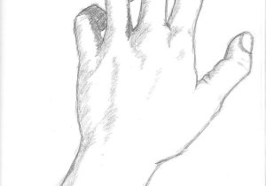300x210 how to draw an open left hand how to draw a hand - Open Palm Hand Drawing