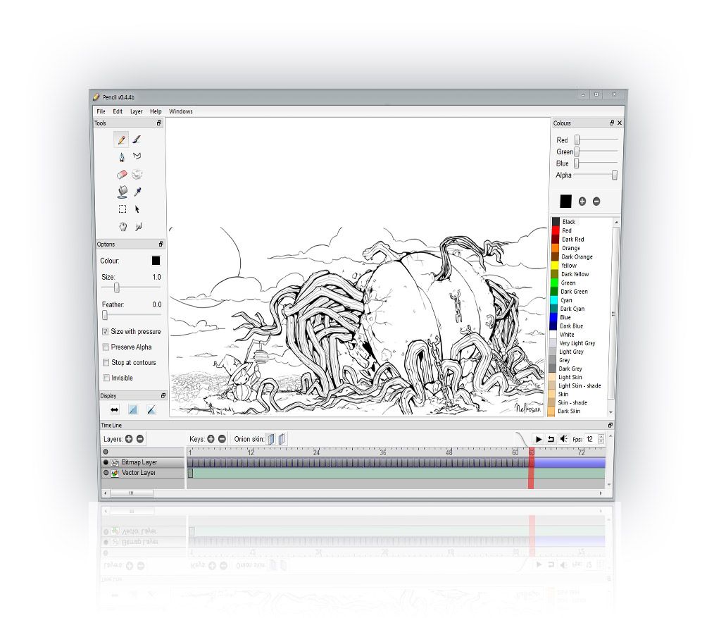 Open Source Vector Drawing at Explore collection