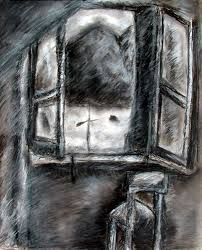 202x250 Open Window Drawing - Open Window Drawing