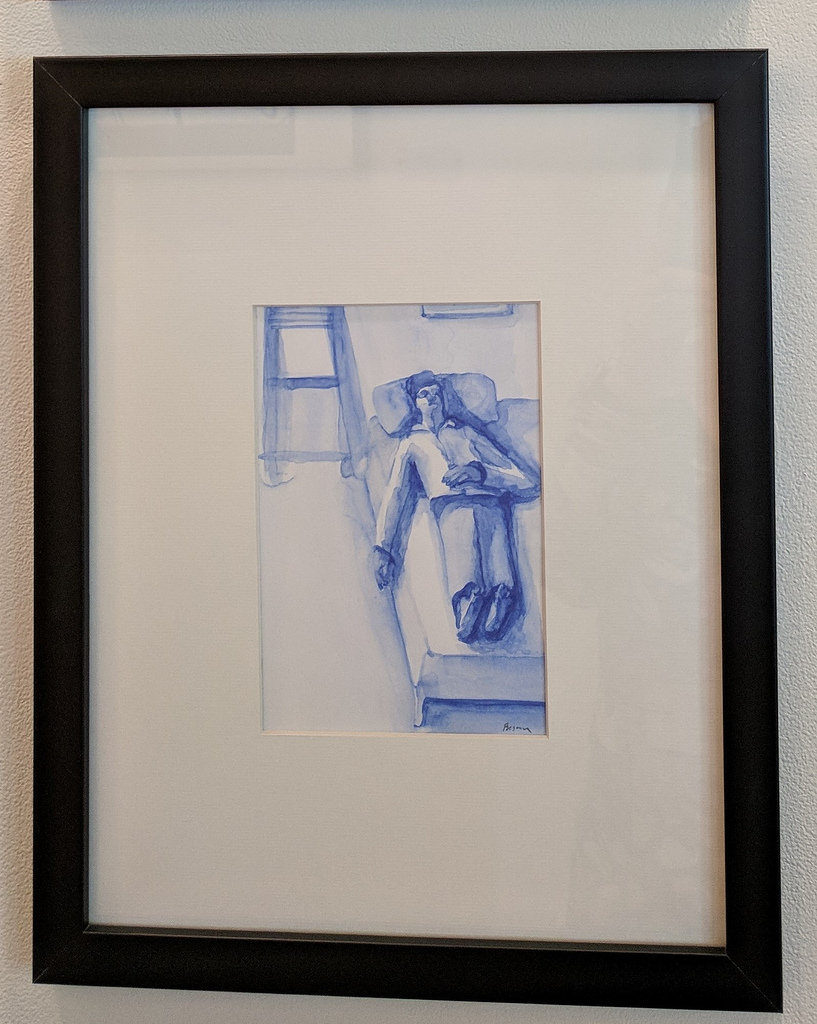 817x1024 Besan Khamis At Open Window Jfund - Open Window Drawing