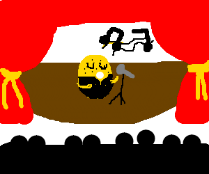 300x250 sing drawing opera singer transparent png clipart free download - Opera Singer Drawing