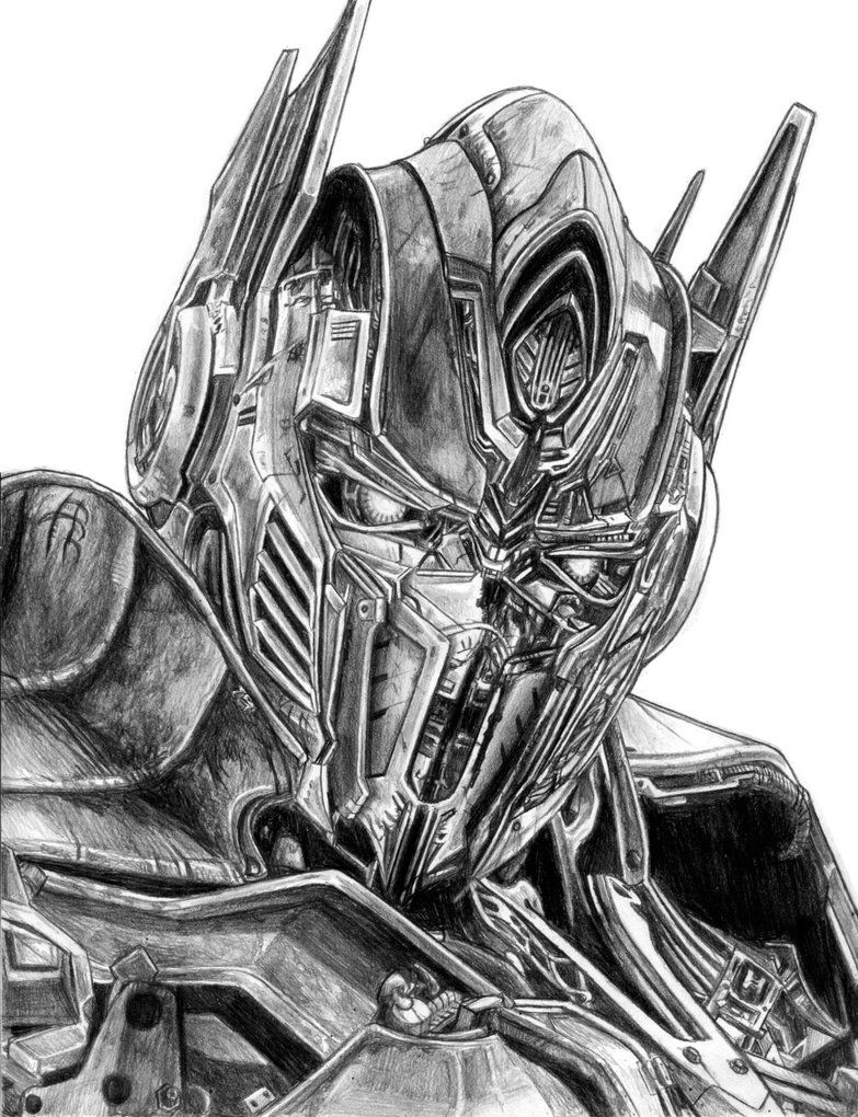 783x1020 Optimus Prime - Optimus Prime Drawing