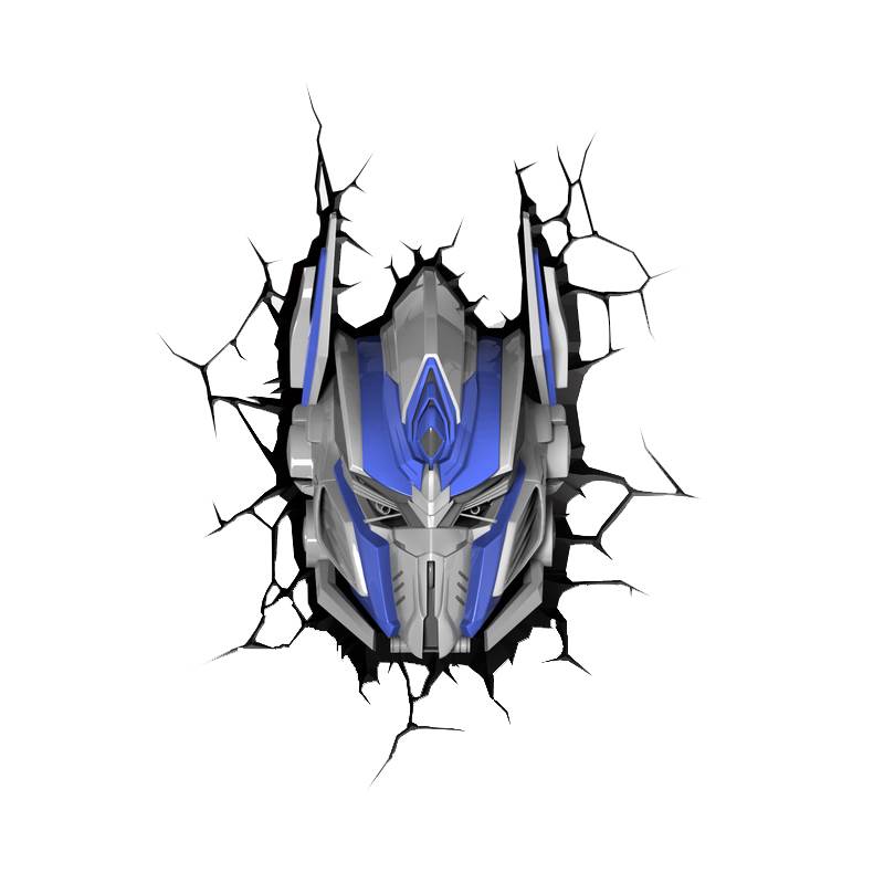 800x800 Light Fx - Optimus Prime Face Drawing