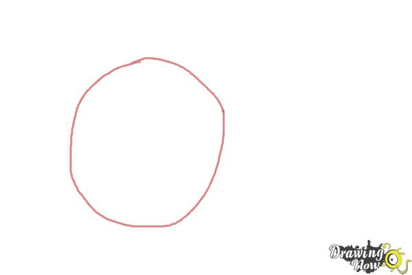 600x400 how to draw an orange - Orange Drawing