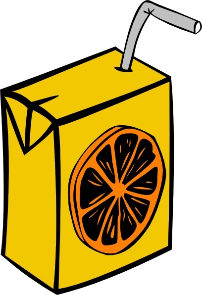 408x596 orange juice box clip art free vector in open office drawing - Orange Juice Drawing