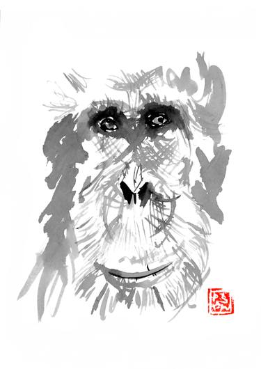 375x530 Orangutan Drawing - Orangutan Drawing