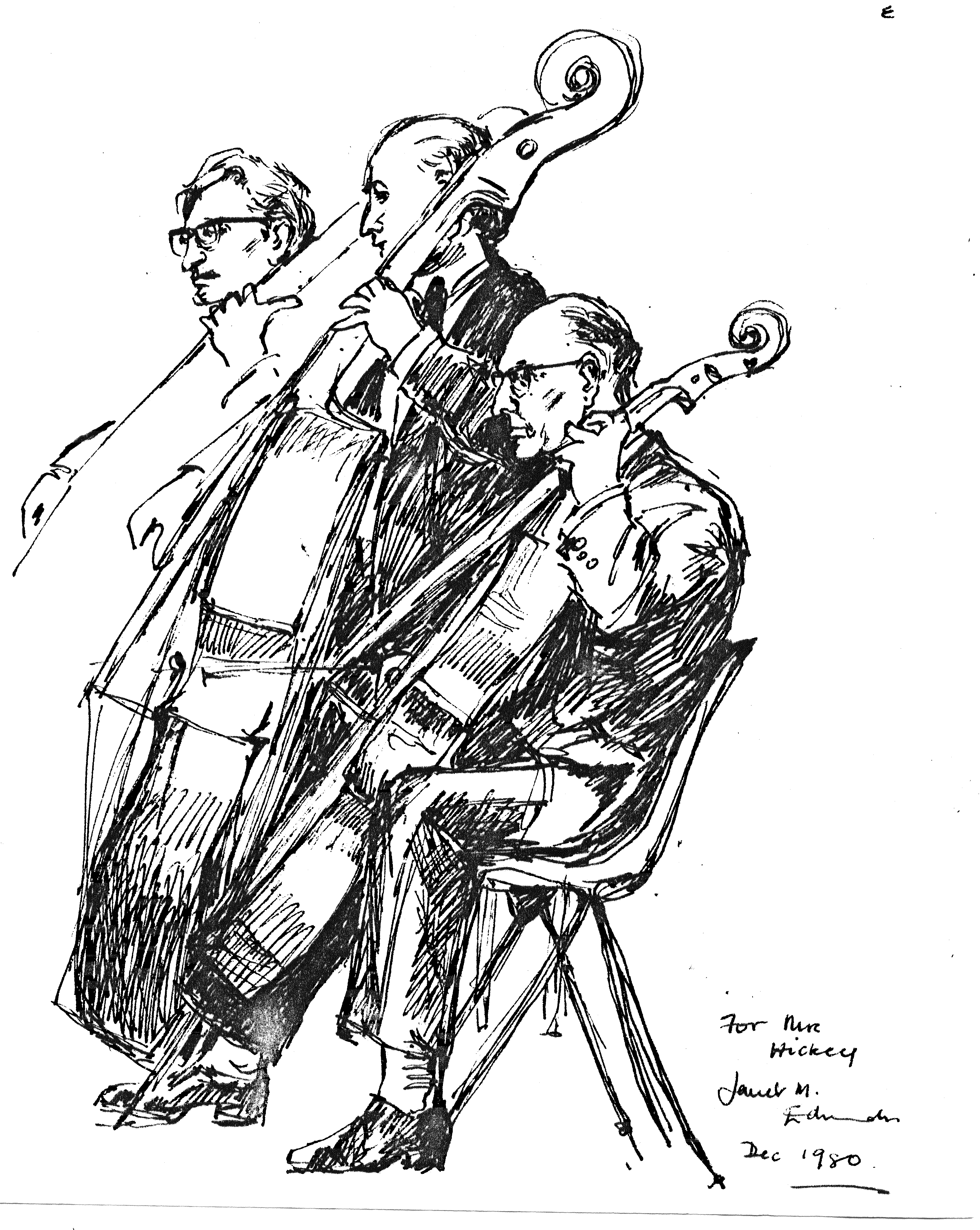 Orchestra Drawing at Explore collection of