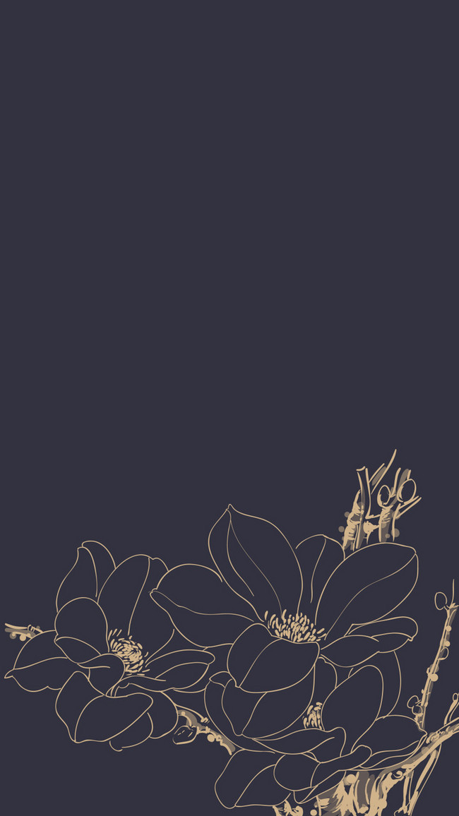 650x1156 chinese style line drawing background, line drawing, chinese - Orchid Line Drawing
