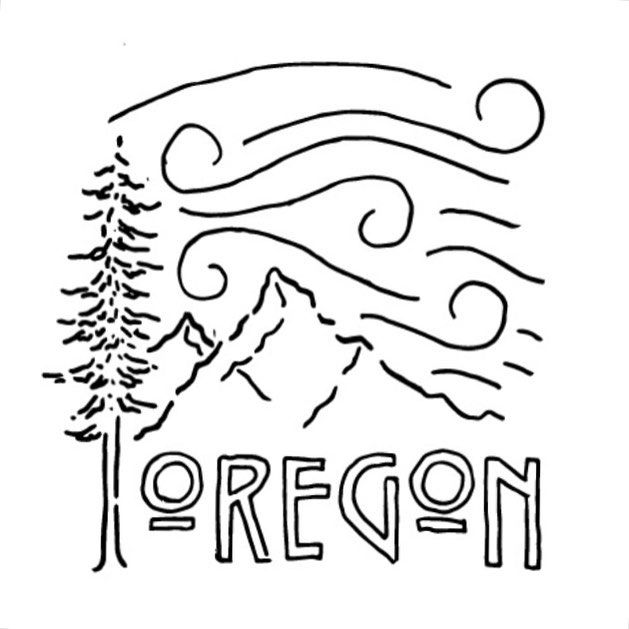 Oregon Drawing at Explore collection of Oregon Drawing
