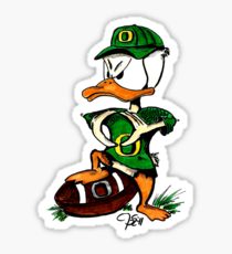 210x230 Oregon Ducks Drawing Stickers Redbubble - Oregon Ducks Drawing