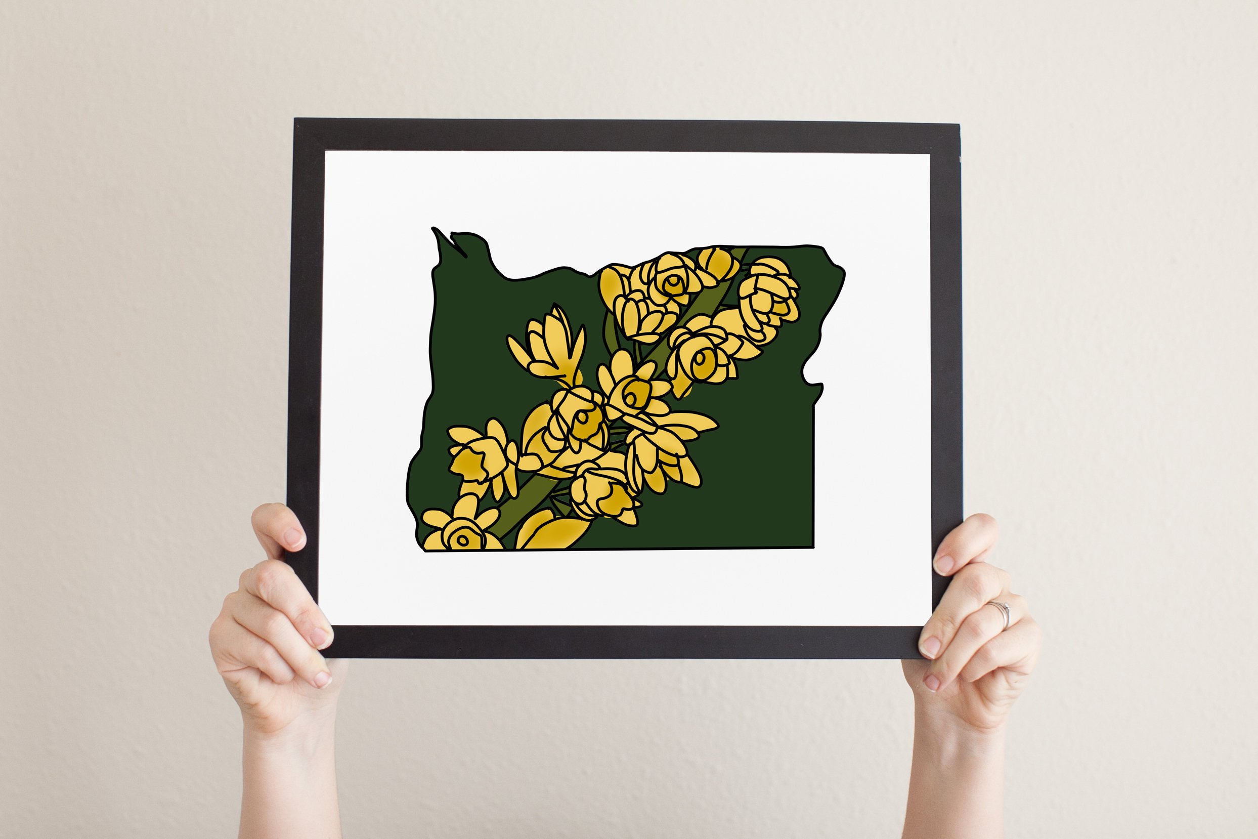 2487x1658 oregon state flower printable instant download grape etsy - Oregon State Flower Drawing