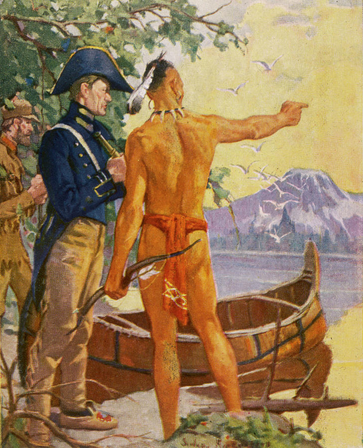 729x900 The Oregon Trail Is Shown To John C Drawing - Oregon Trail Drawing