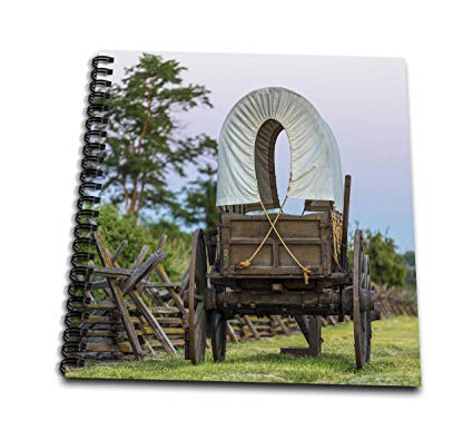 425x386 Danita Delimont - Oregon Trail Wagon Drawing