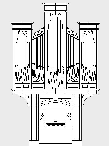382x509 welcome to bower company - Organ Drawing