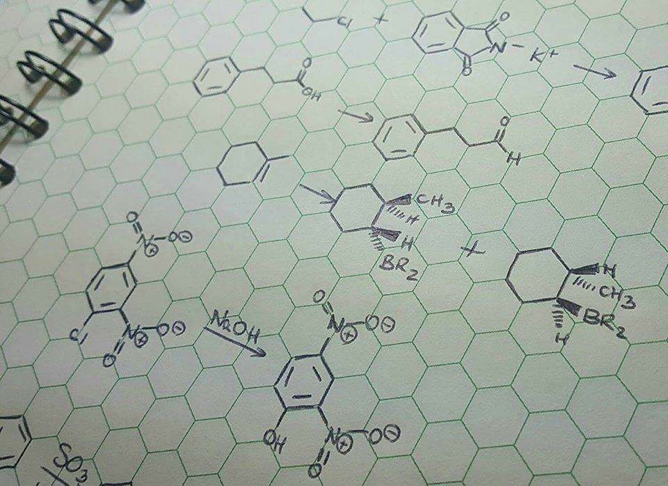 960x698 hexagonal paper for drawing organic compounds specializedtools - Organic Chemistry Drawing