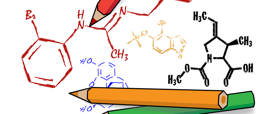 960x401 chemdoodle chemical drawing software - Organic Chemistry Drawing