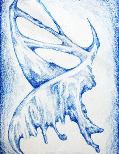 400x516 organic form drawings automatic drawing series - Organic Drawing