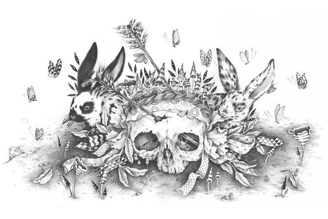 670x447 delicate, organic drawings - Organic Drawing