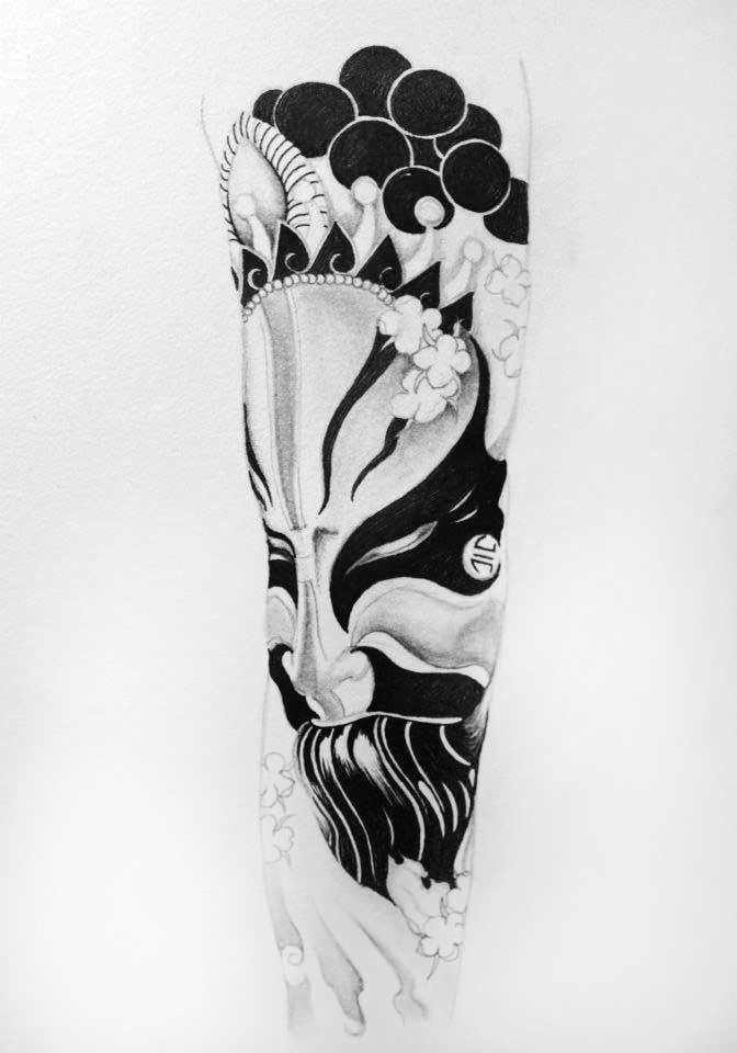 672x960 oriental drawings on behance - Oriental Drawings