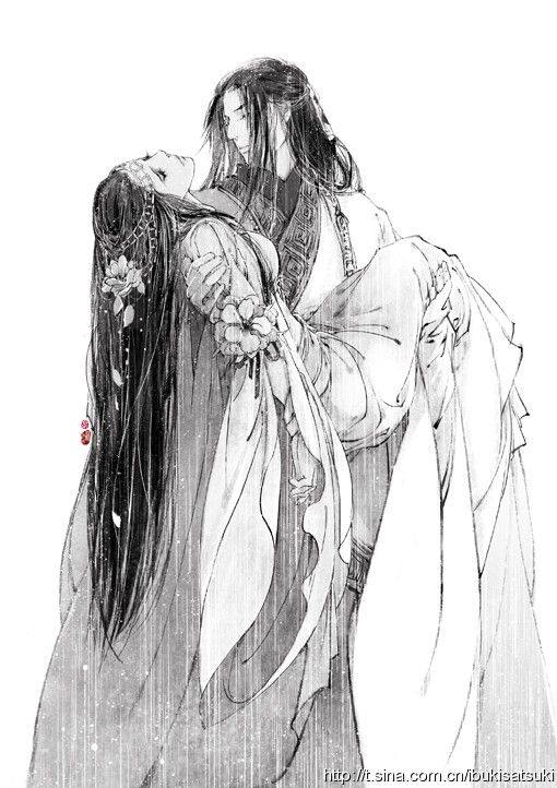 510x722 oriental drawing b couple twin flame art, anime art, anime artwork - Oriental Drawings