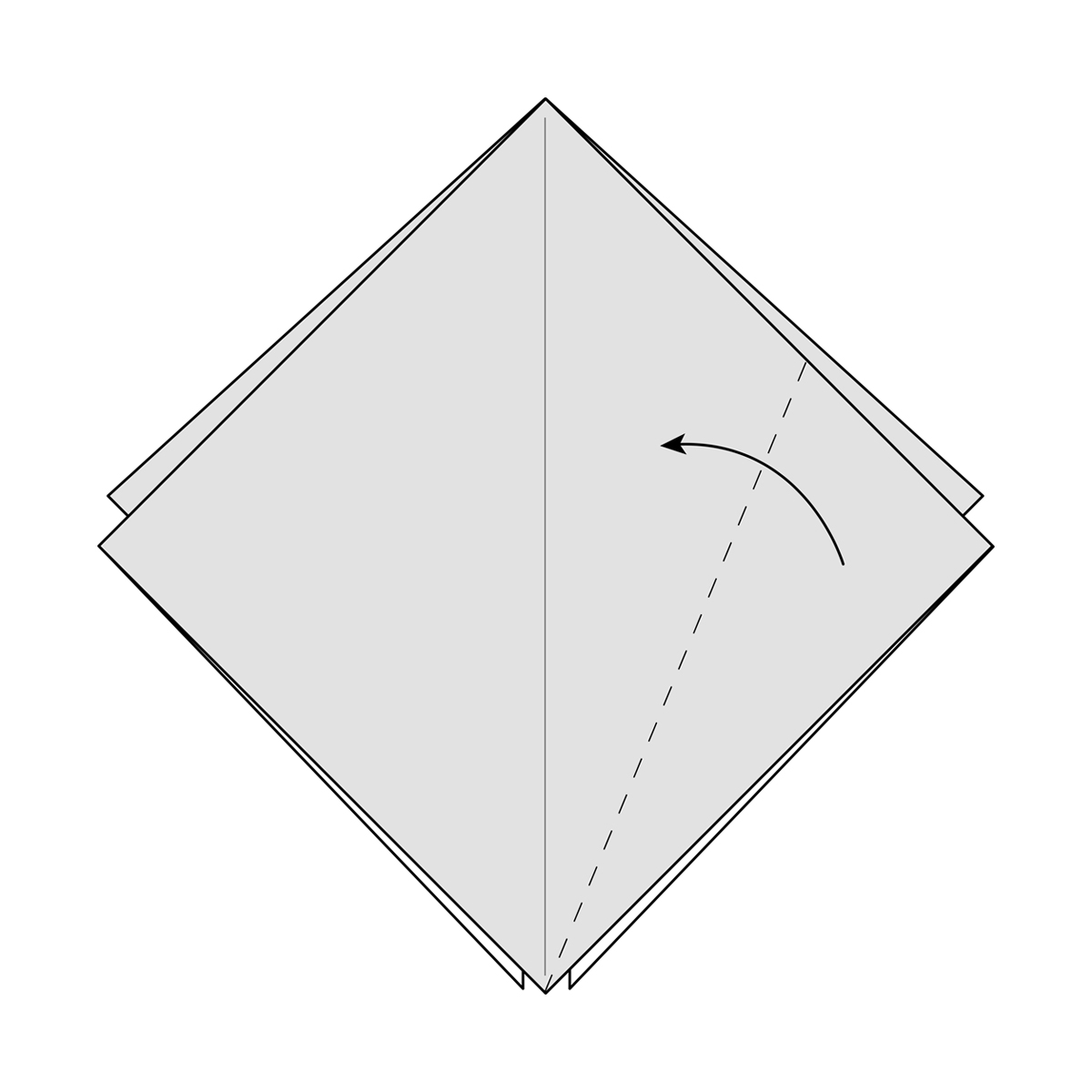 1200x1200 origami crane - Origami Crane Drawing