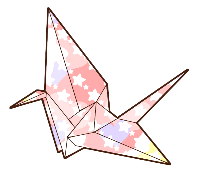 645x569 collection of free crane drawing swan download on ui ex - Origami Crane Drawing