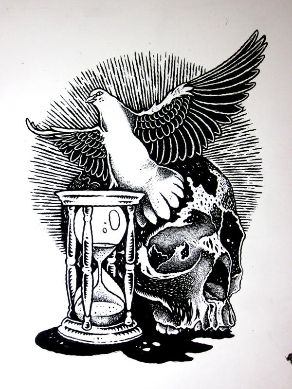 600x800 Original Ink Drawing - Original Drawing