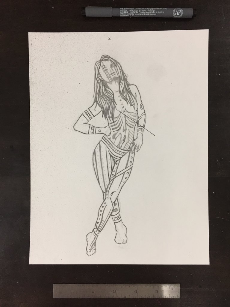 768x1024 Original Drawing - Original Drawing