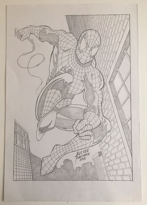 501x700 Alcide Pacheco - Original Drawing