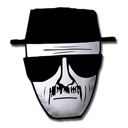 425x425 breaking bad heisenberg sketch inch plush pillow - Original Heisenberg Drawing