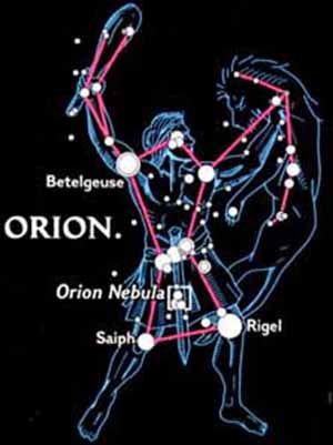 300x401 orion, science, mythology, alignments, pseudoscience - Orion Constellation Drawing
