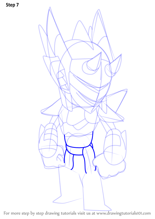 600x846 learn how to draw orion from brawlhalla - Orion Drawing