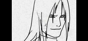 300x140 How To Draw Orochimaru From Naruto Drawing Illustration - Orochimaru Drawing