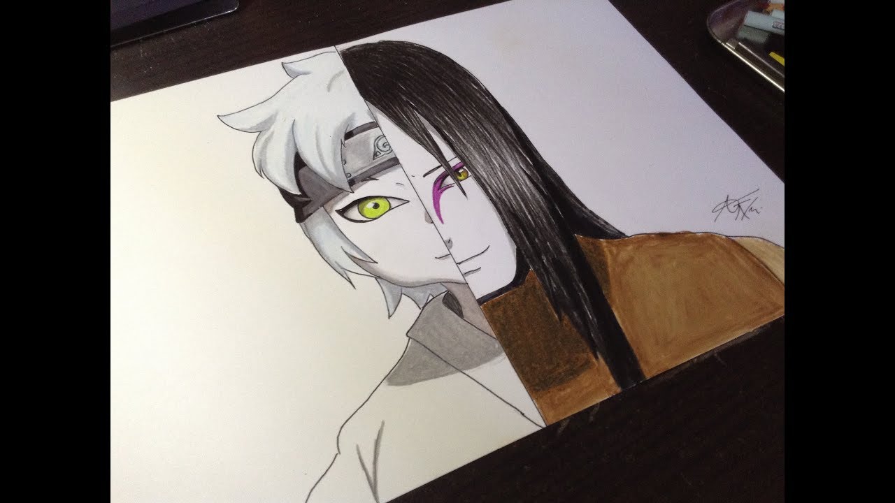 1280x720 Speed Drawing - Orochimaru Drawing